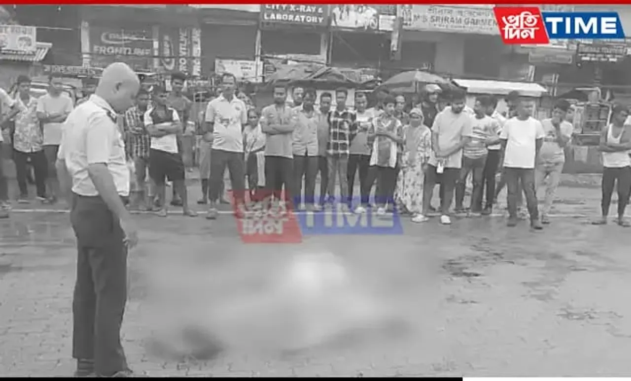 Accident At Six-Mile In Guwahati Leaves Pedestrian Dead